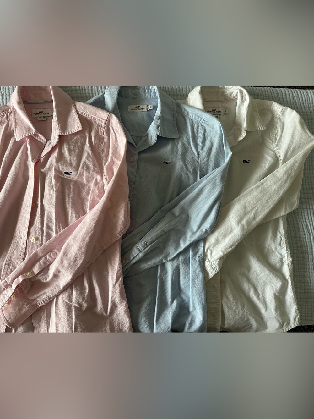 Set of 3 Vineyard Vines Button down shirts